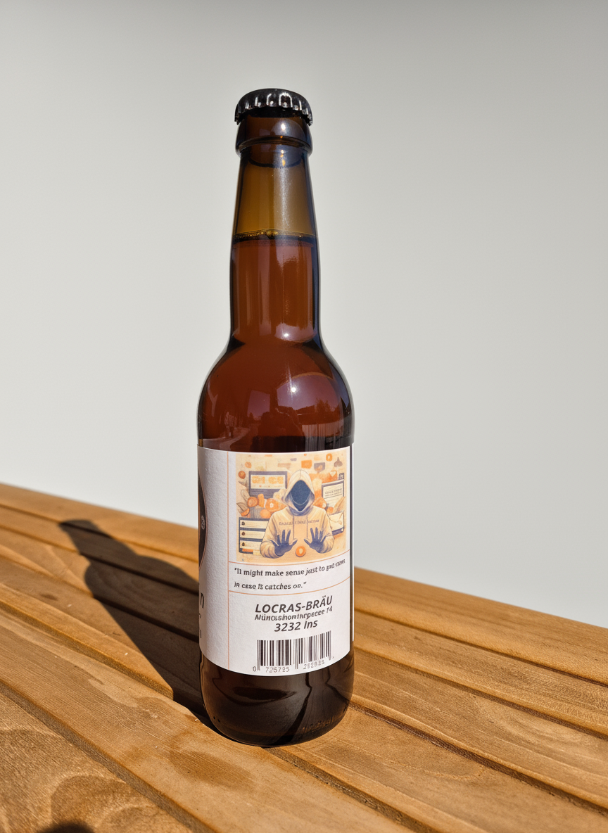 Bitcoin Bier (IPA) 6x33cl  (ab 18 Jahren)