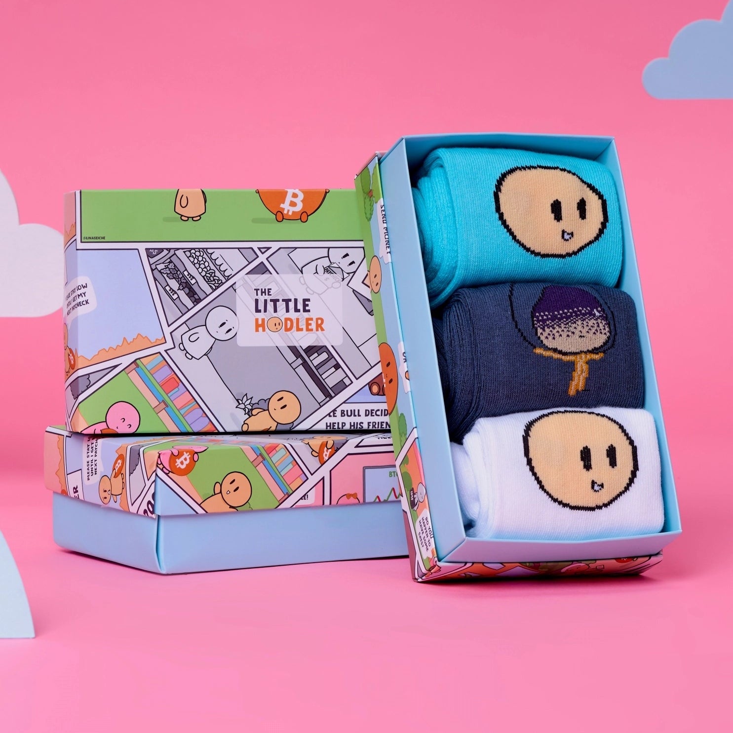 The Little HODLer Socken Bundle (Gr. 41-46)