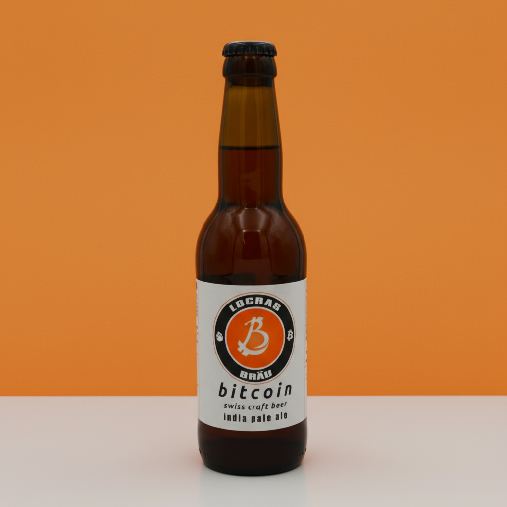 Bitcoin Bier (IPA) 6x33cl  (ab 18 Jahren)